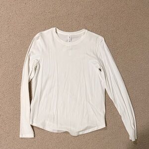 lululemon athletica White Long Sleeve Top